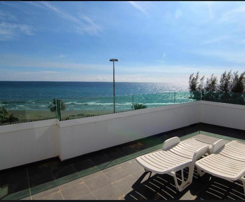Precioso Apartamento En 1ª Linea De Mar San Agustín Exterior foto