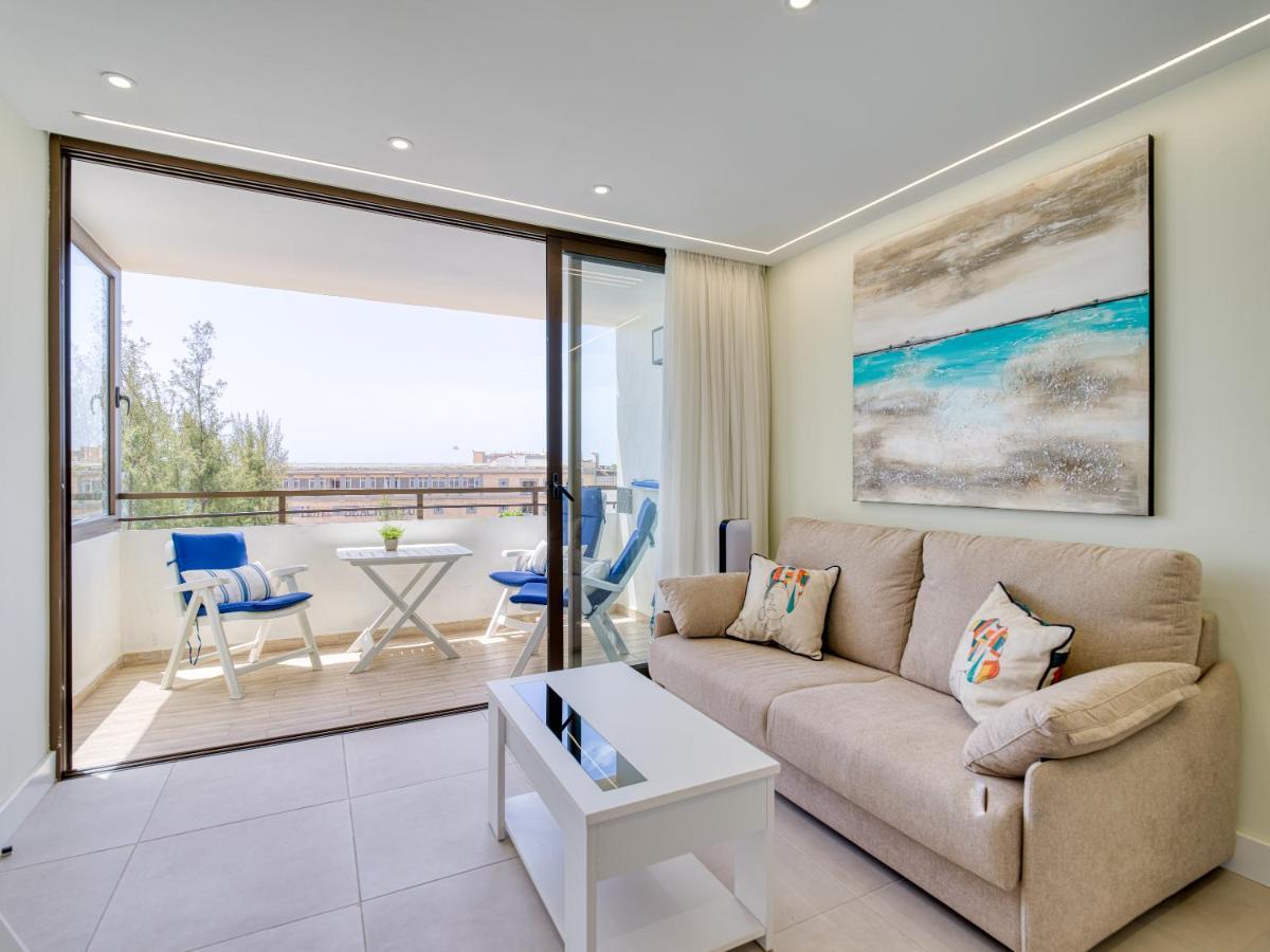 Precioso Apartamento En 1ª Linea De Mar San Agustín Exterior foto