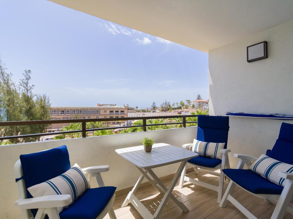 Precioso Apartamento En 1ª Linea De Mar San Agustín Exterior foto