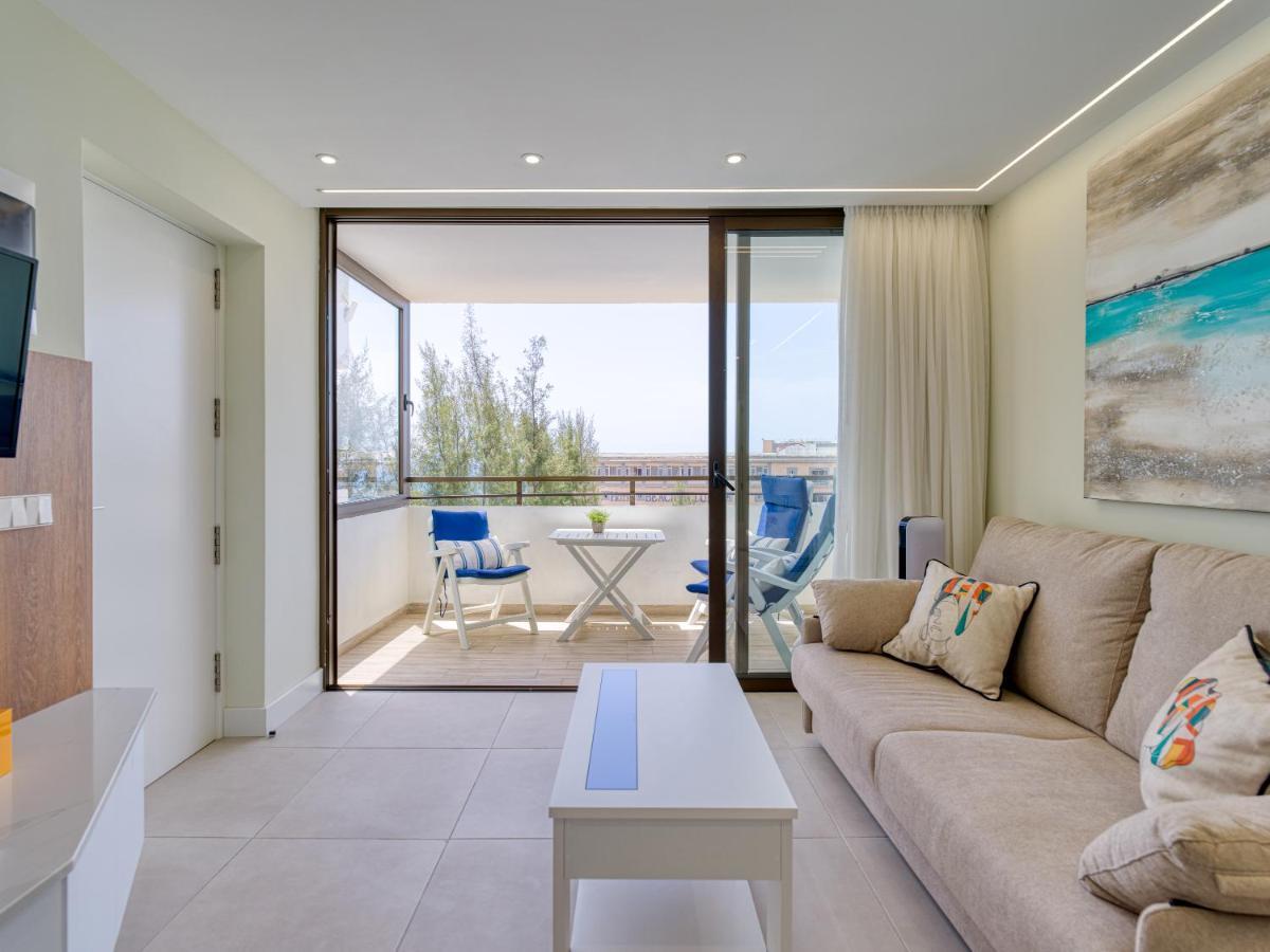 Precioso Apartamento En 1ª Linea De Mar San Agustín Exterior foto