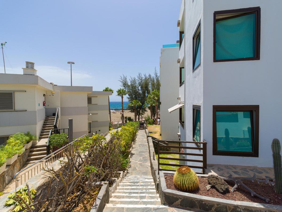 Precioso Apartamento En 1ª Linea De Mar San Agustín Exterior foto